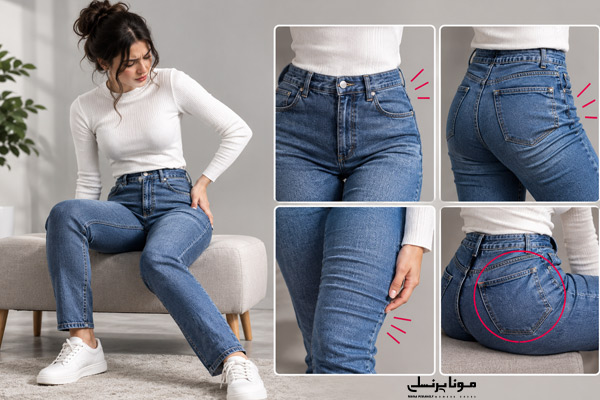 از کجا بفهمیم شلوار در ران و باسن تنگ است؟